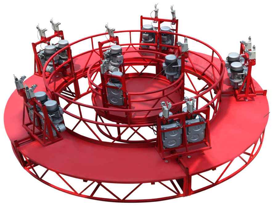 環(huán)形井道平臺